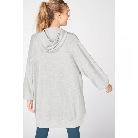 FABLETICS Tatiana Gray Hoodie Dress Size Medium NEW NWT - Picture 2 of 2